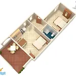 Apartments By The Sea Mandre, Pag - 523 Apartman *