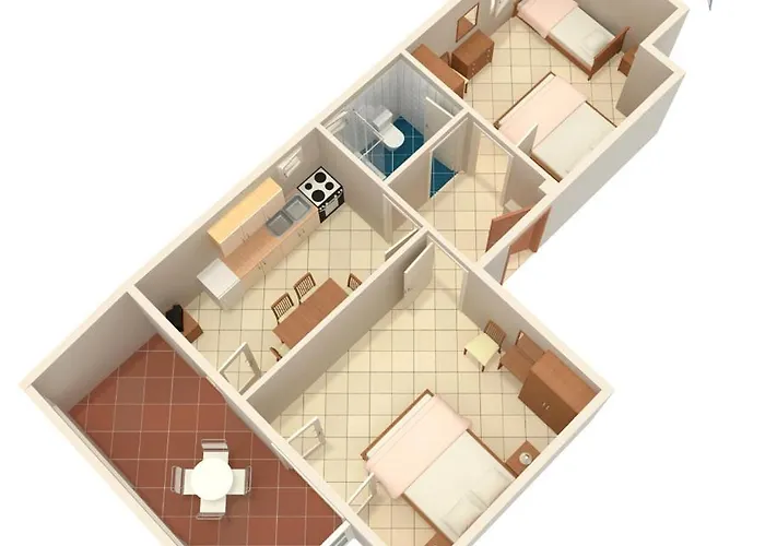 Apartments By The Sea Mandre, Pag - 523 Apartment *